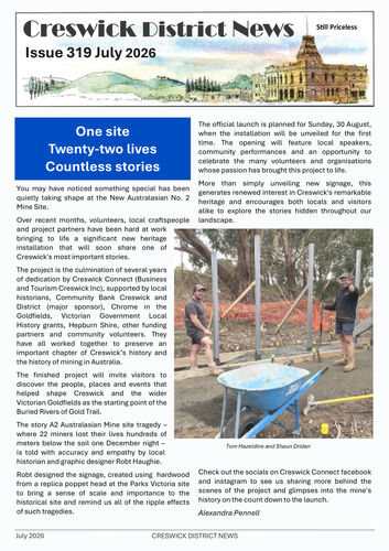 Creswick District News - July 2026