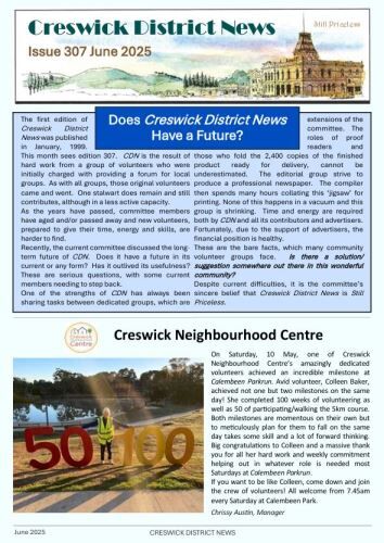 Creswick District News - June 2025
